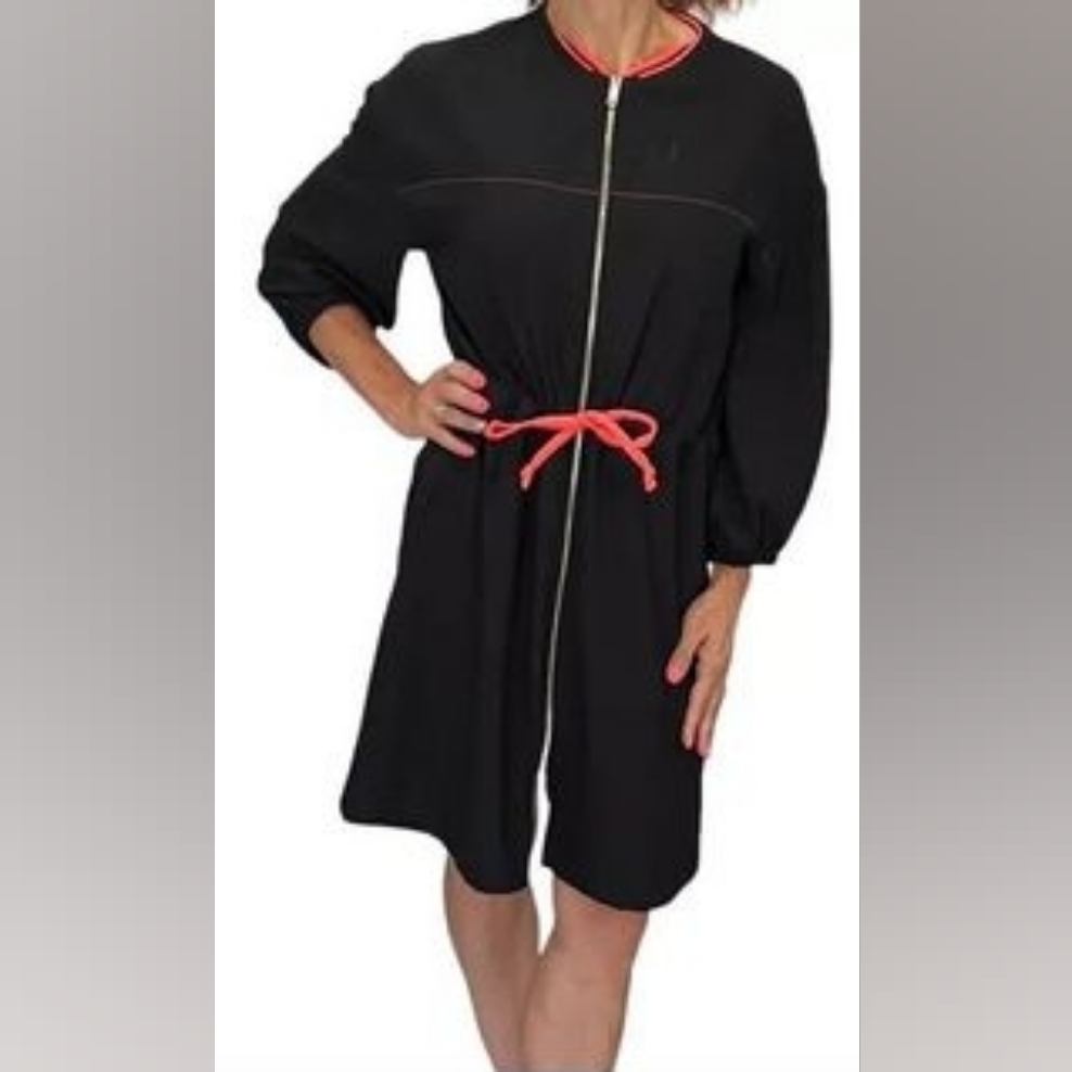 Zara Sunday Dress Full Zip Size Small Sporty